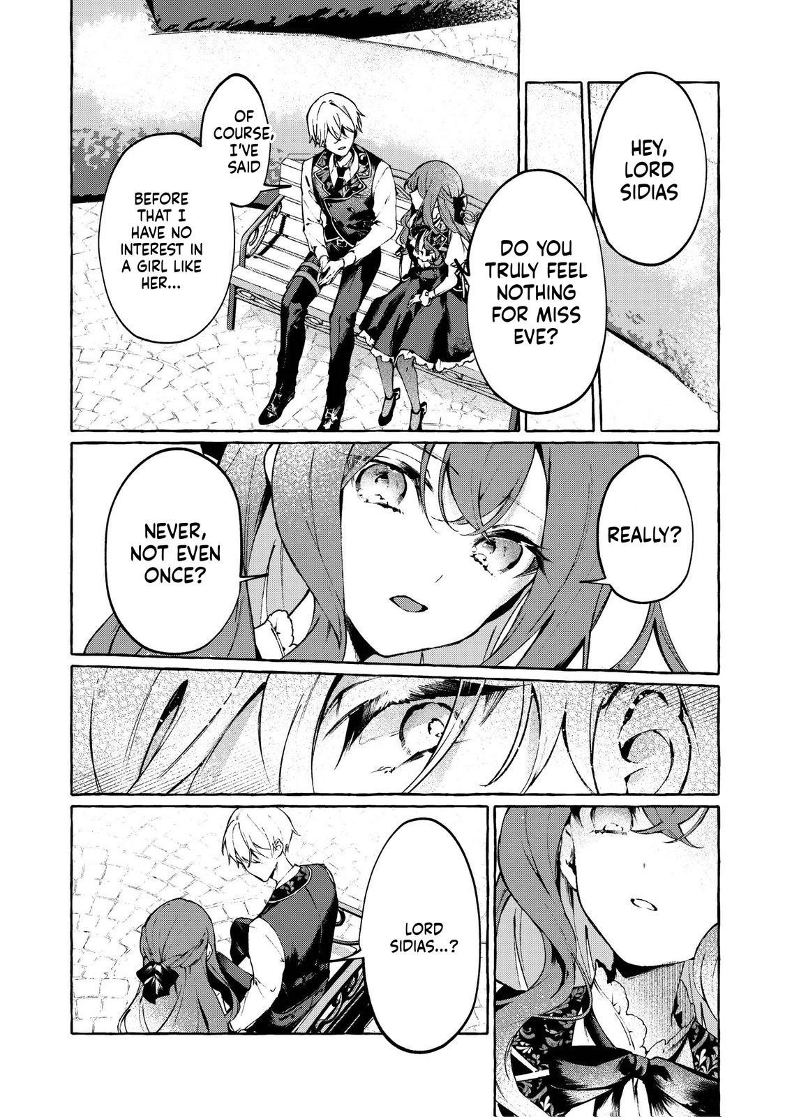 I Didn't Want to Be Killed, so I Admired My Villainous Fiancé, but for Some Reason He Fell in Love With Me Chapter 4 Page 13
