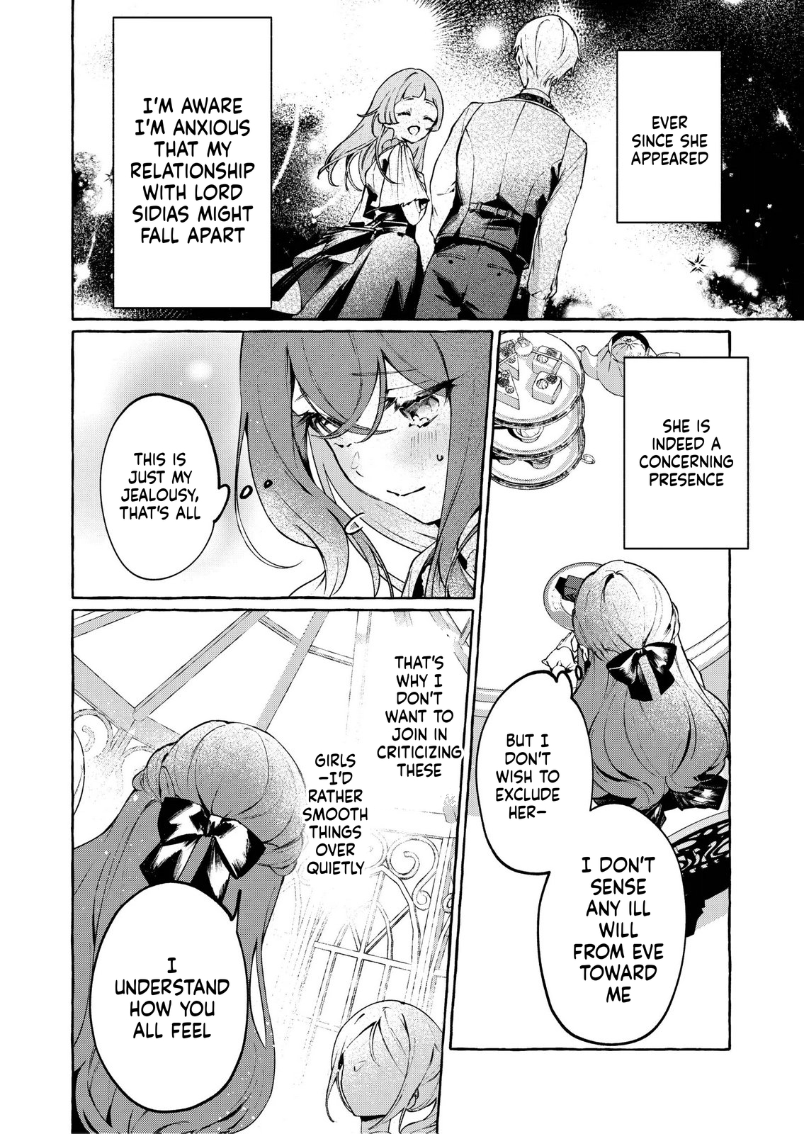 I Didn't Want to Be Killed, so I Admired My Villainous Fiancé, but for Some Reason He Fell in Love With Me Chapter 4 Page 17