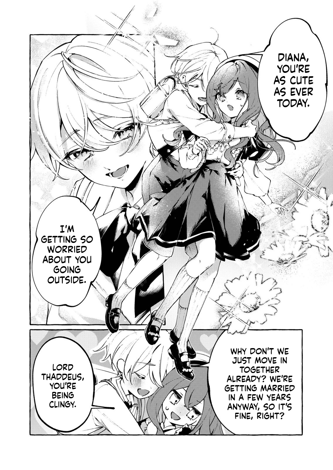I Didn't Want to Be Killed, so I Admired My Villainous Fiancé, but for Some Reason He Fell in Love With Me Chapter 3 Page 3