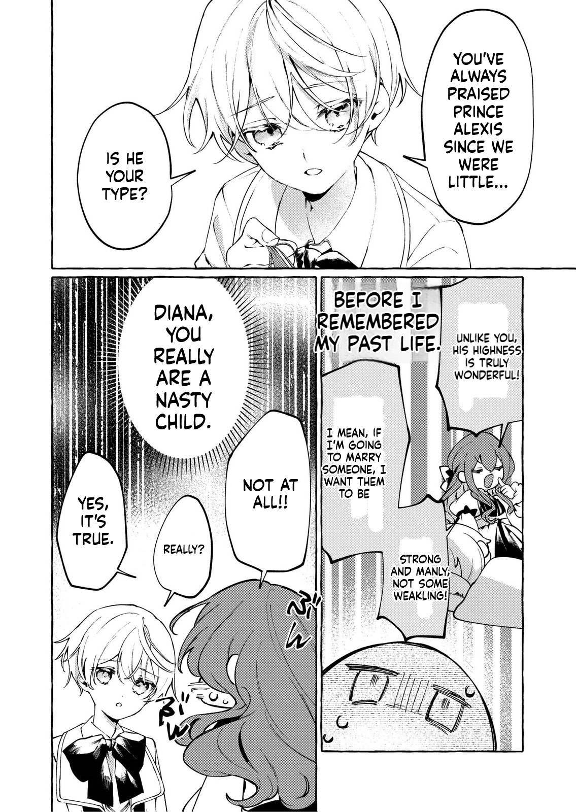 I Didn't Want to Be Killed, so I Admired My Villainous Fiancé, but for Some Reason He Fell in Love With Me Chapter 3 Page 13