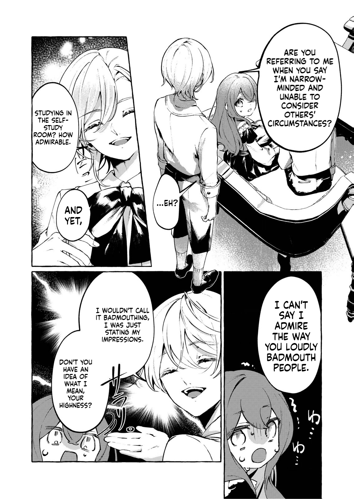 I Didn't Want to Be Killed, so I Admired My Villainous Fiancé, but for Some Reason He Fell in Love With Me Chapter 3 Page 15