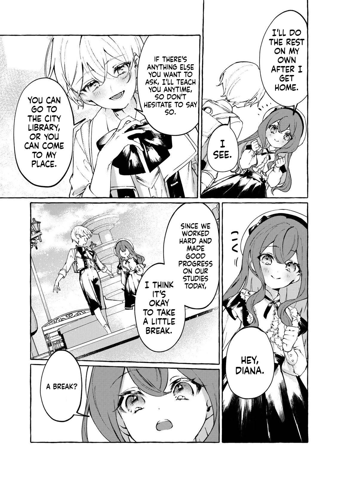 I Didn't Want to Be Killed, so I Admired My Villainous Fiancé, but for Some Reason He Fell in Love With Me Chapter 3 Page 20