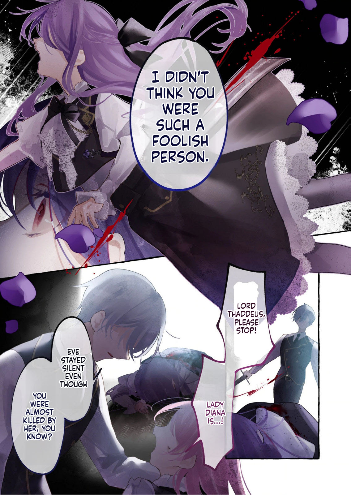 I Didn't Want to Be Killed, so I Admired My Villainous Fiancé, but for Some Reason He Fell in Love With Me Chapter 1 Page 4