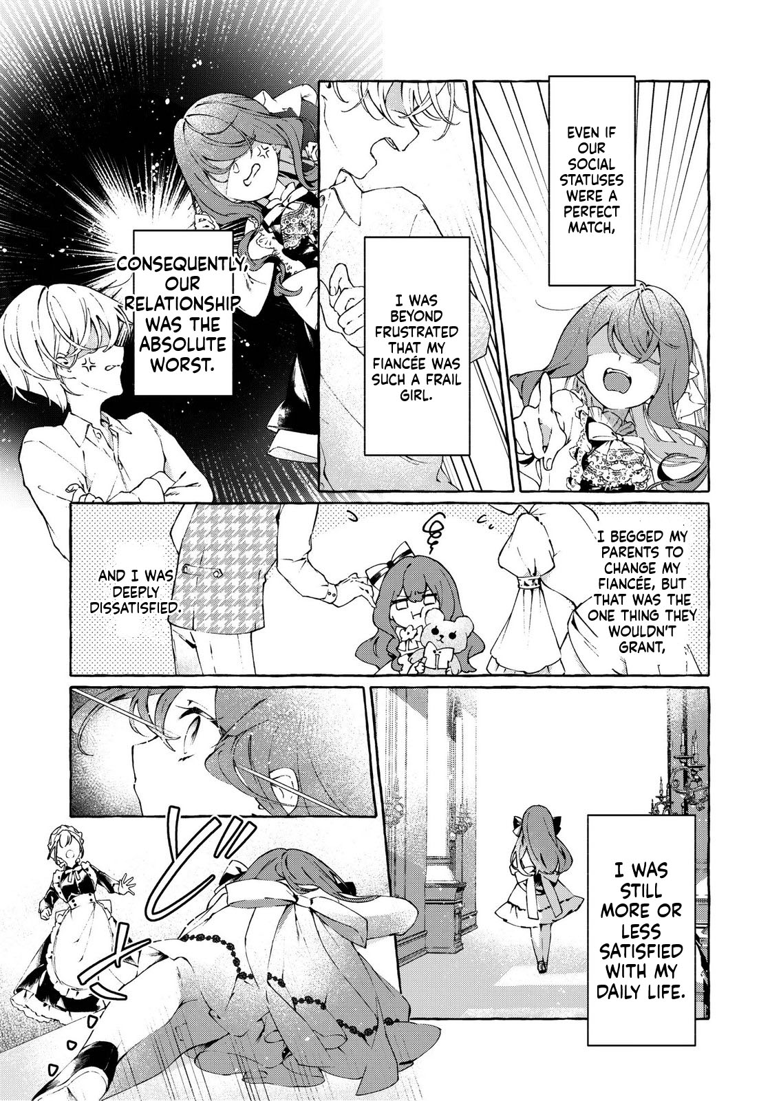 I Didn't Want to Be Killed, so I Admired My Villainous Fiancé, but for Some Reason He Fell in Love With Me Chapter 1 Page 10