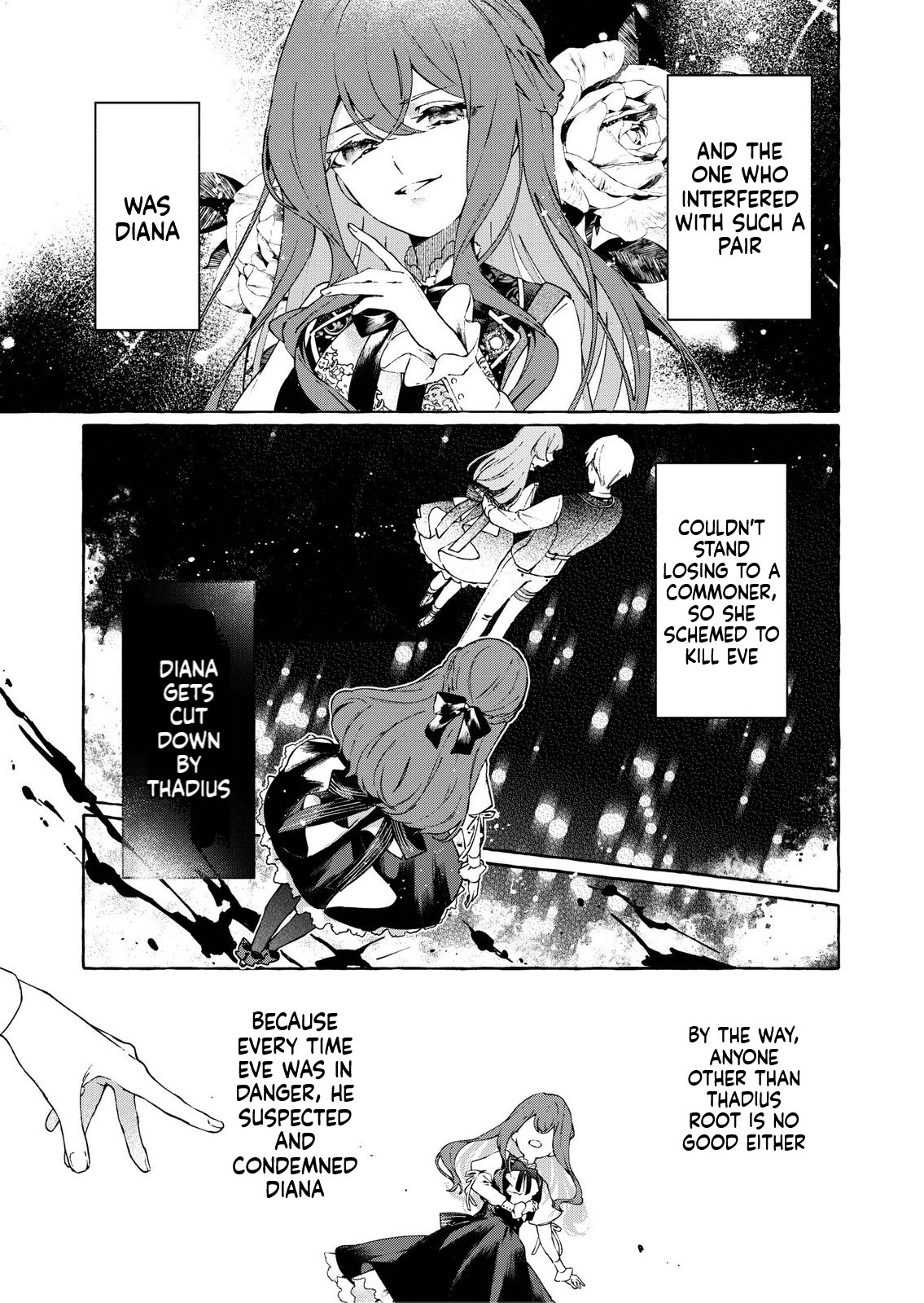 I Didn't Want to Be Killed, so I Admired My Villainous Fiancé, but for Some Reason He Fell in Love With Me Chapter 1 Page 14
