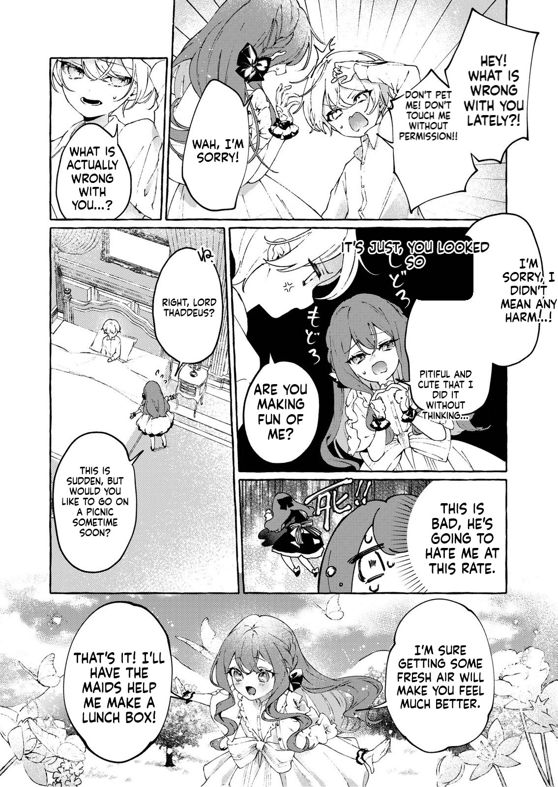 I Didn't Want to Be Killed, so I Admired My Villainous Fiancé, but for Some Reason He Fell in Love With Me Chapter 1 Page 23