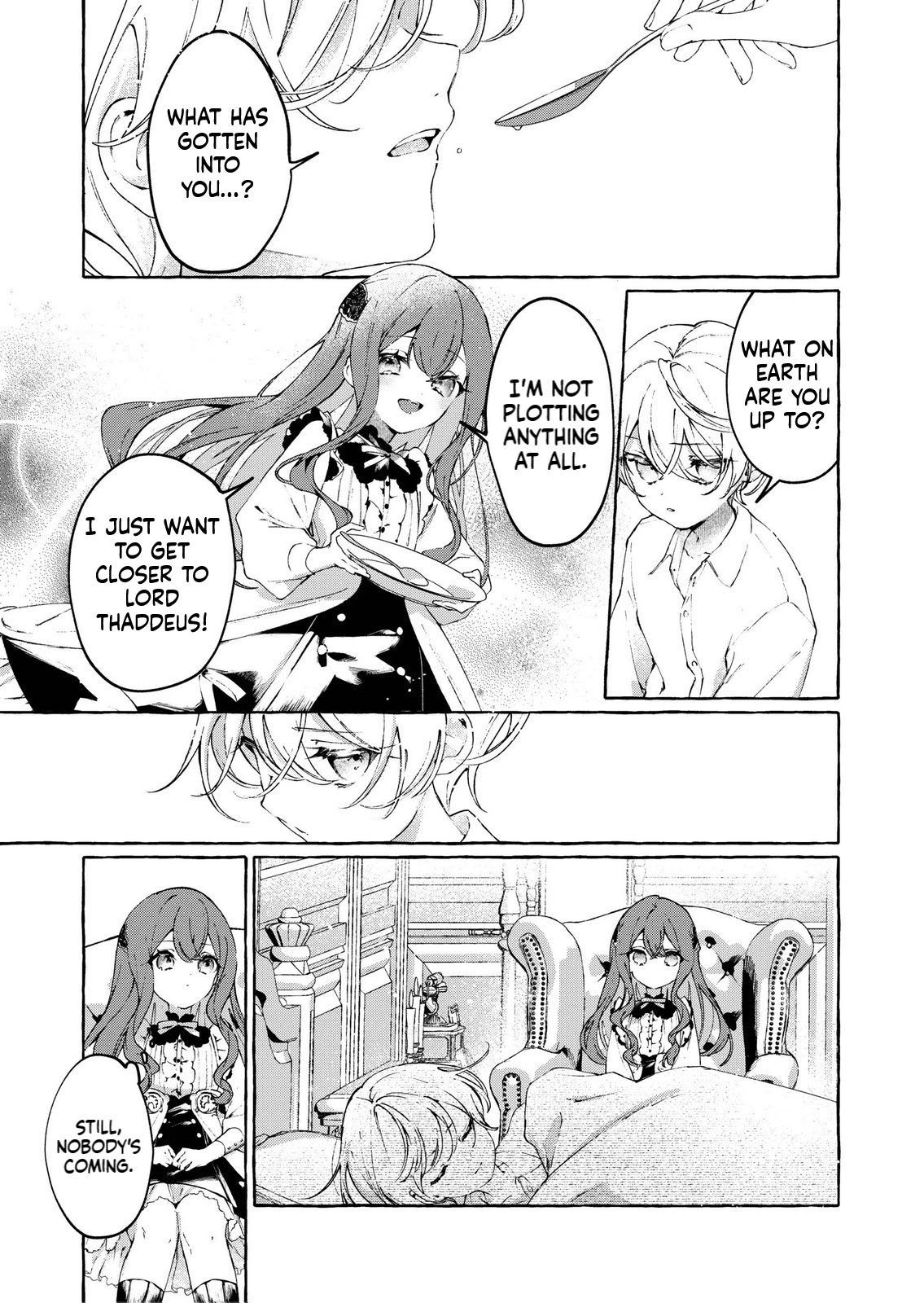 I Didn't Want to Be Killed, so I Admired My Villainous Fiancé, but for Some Reason He Fell in Love With Me Chapter 1 Page 32