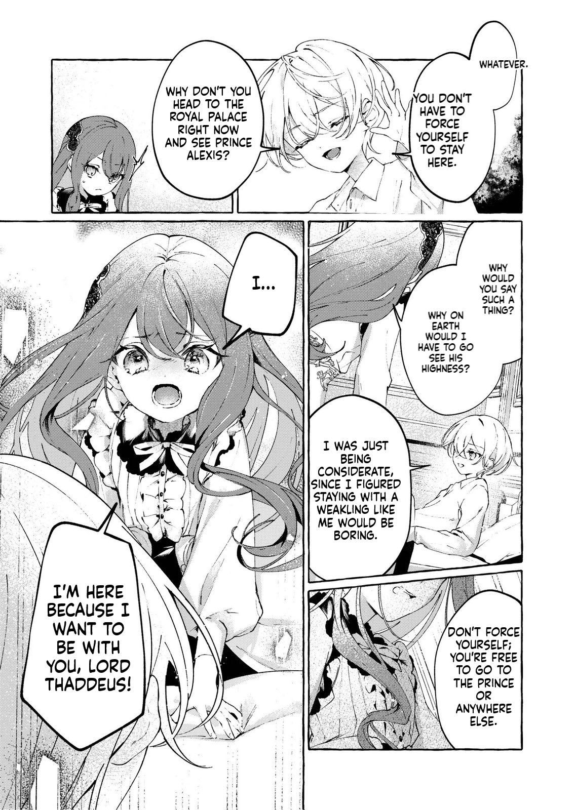 I Didn't Want to Be Killed, so I Admired My Villainous Fiancé, but for Some Reason He Fell in Love With Me Chapter 1 Page 34