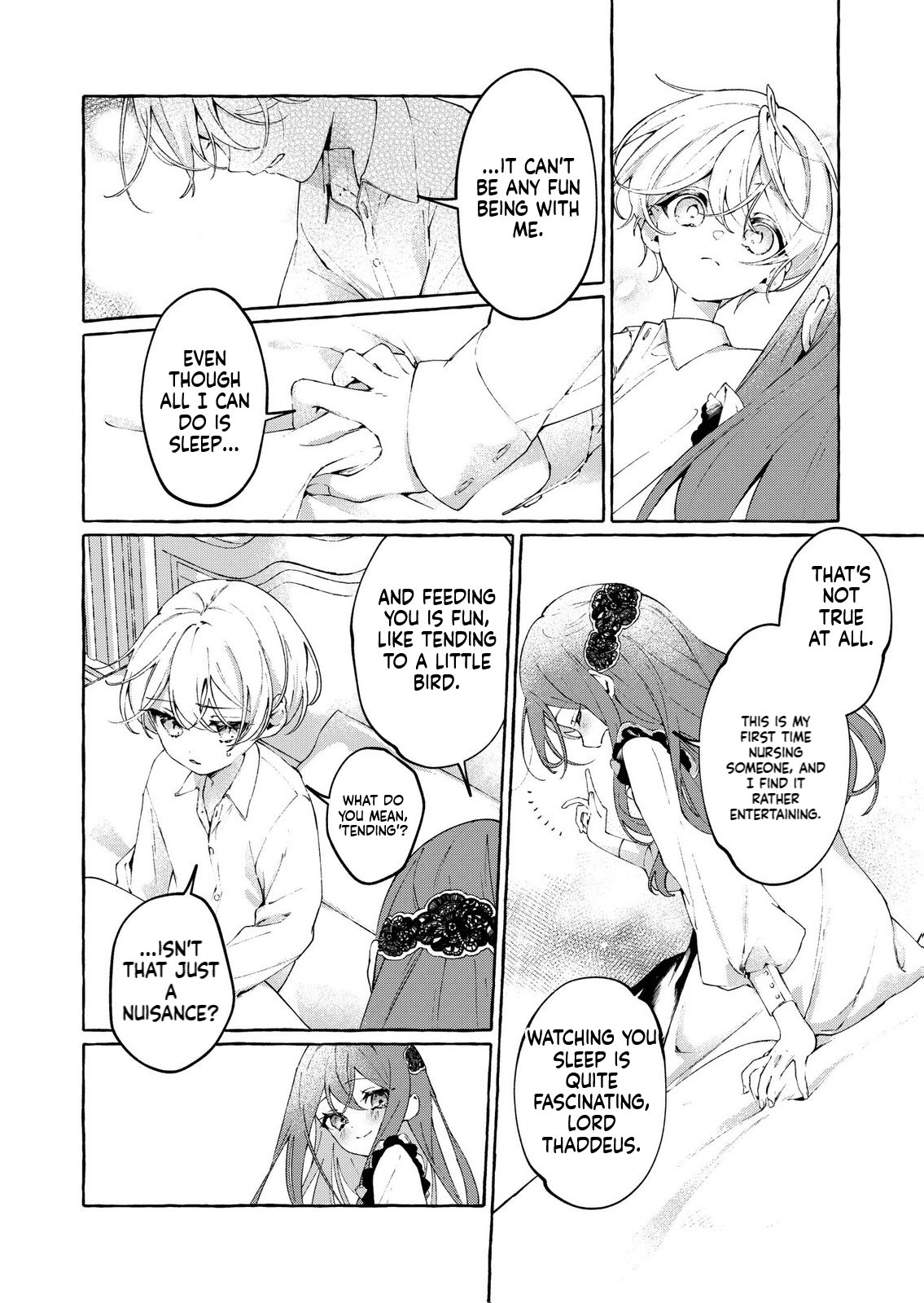 I Didn't Want to Be Killed, so I Admired My Villainous Fiancé, but for Some Reason He Fell in Love With Me Chapter 1 Page 35