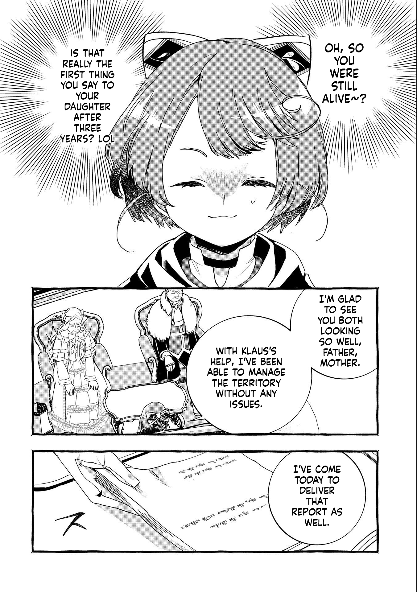 I Want to Live in Luxury!: Even Though I was Reincarnated, I can't Accept Being Poor. That's Why I'll Reform the Territory with Magic. Chapter 11 Page 3