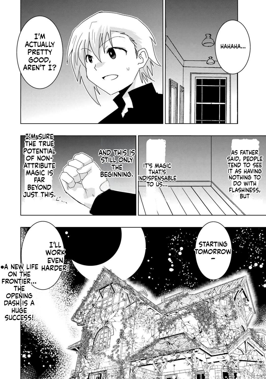 Is Attribute-less Magic Plain? The Boy Abandoned for Having "No Flashy Skills" Lives Freely in the Remotest Land Chapter 4 Page 25
