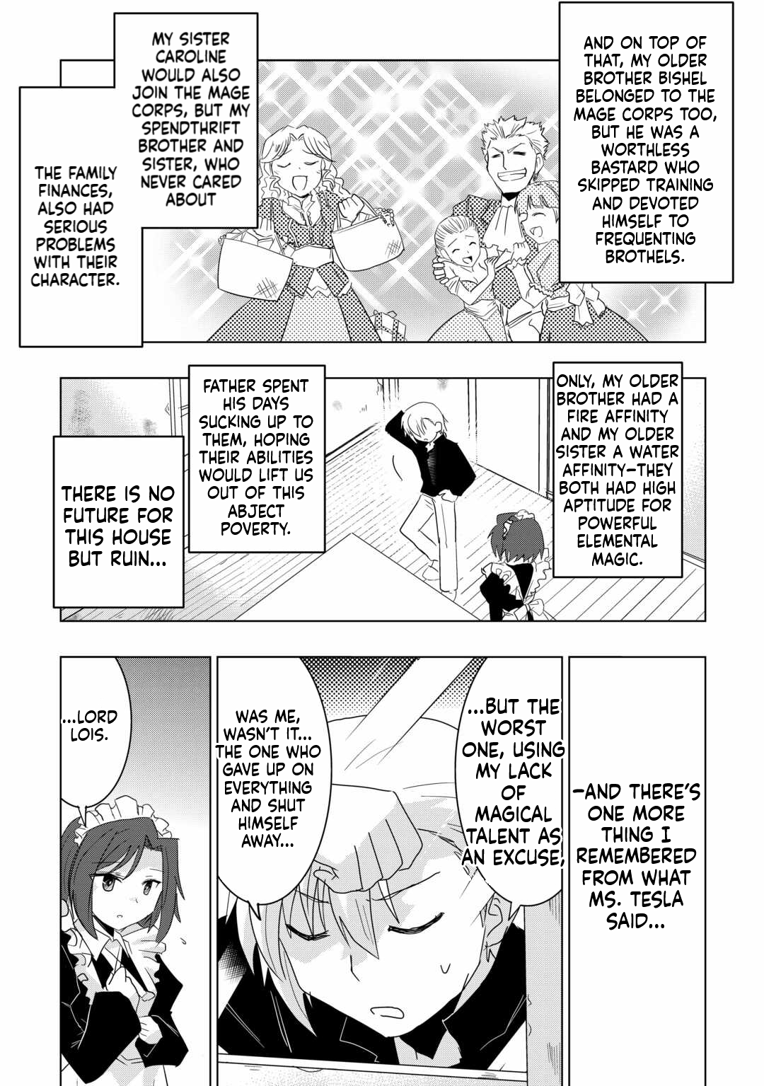 Is Attribute-less Magic Plain? The Boy Abandoned for Having "No Flashy Skills" Lives Freely in the Remotest Land Chapter 1 Page 14