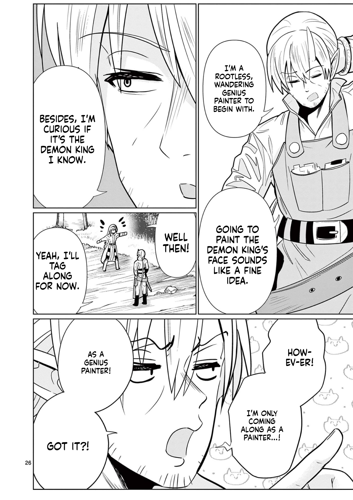 My former apprentice became the Demon Lord, so I was taken away by the hero Chapter 2 Page 27