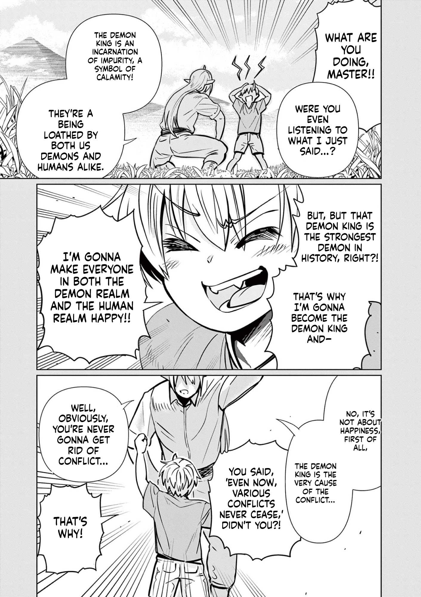 My former apprentice became the Demon Lord, so I was taken away by the hero Chapter 1 Page 8