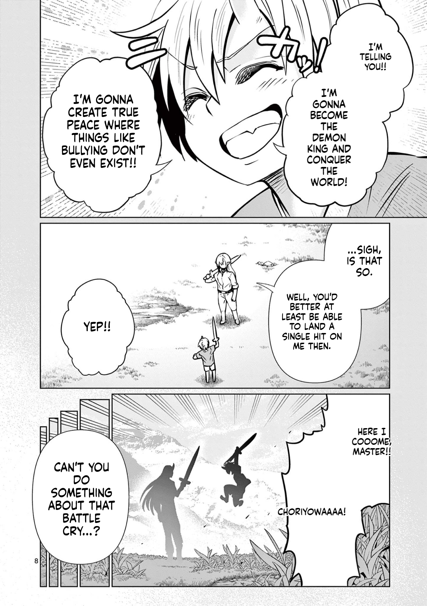 My former apprentice became the Demon Lord, so I was taken away by the hero Chapter 1 Page 9