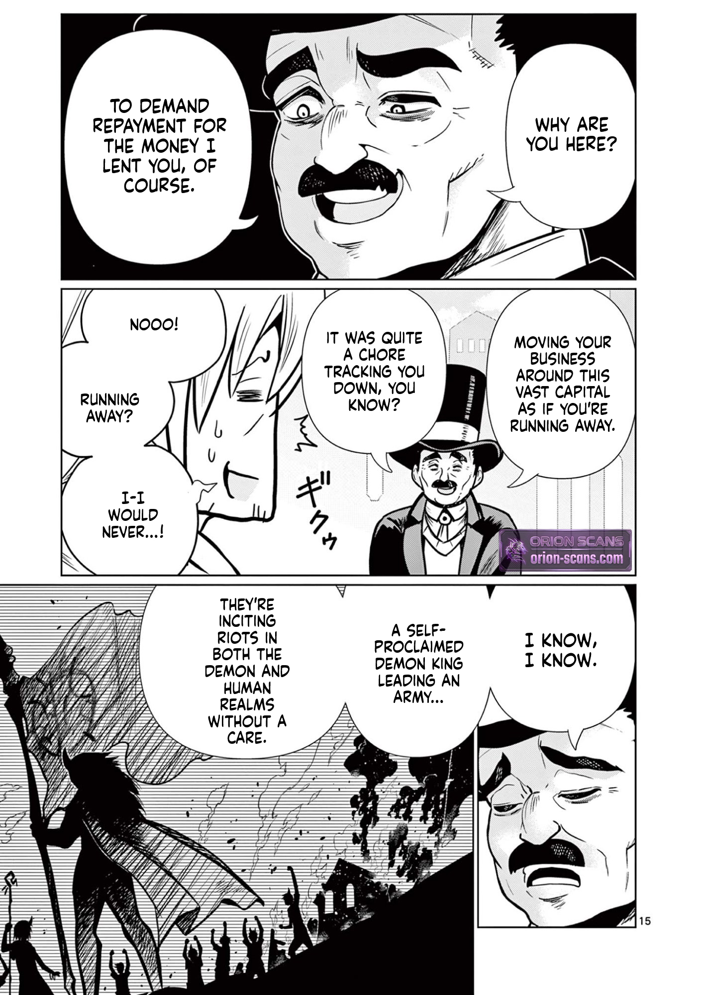 My former apprentice became the Demon Lord, so I was taken away by the hero Chapter 1 Page 16