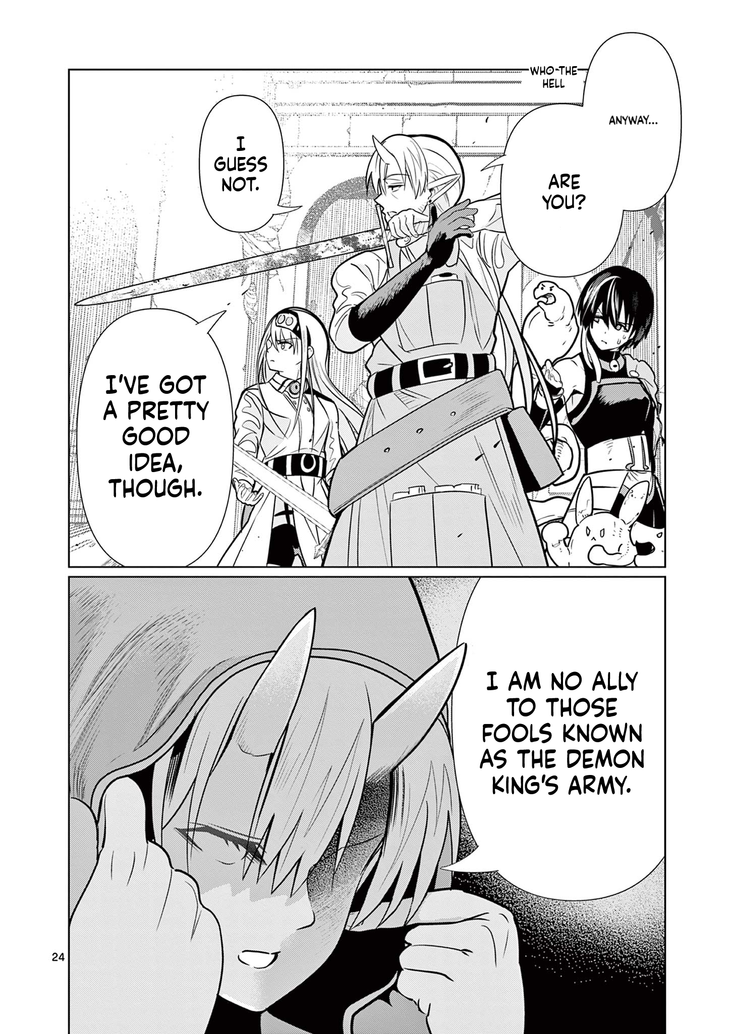 My former apprentice became the Demon Lord, so I was taken away by the hero Chapter 7 Page 25