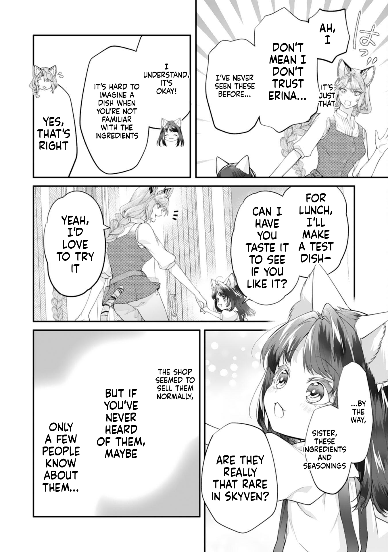 Neko Neko Little Girl's Heartfelt Meals: Cooking for the Fluffy Ones in Another World! Chapter 6 Page 21