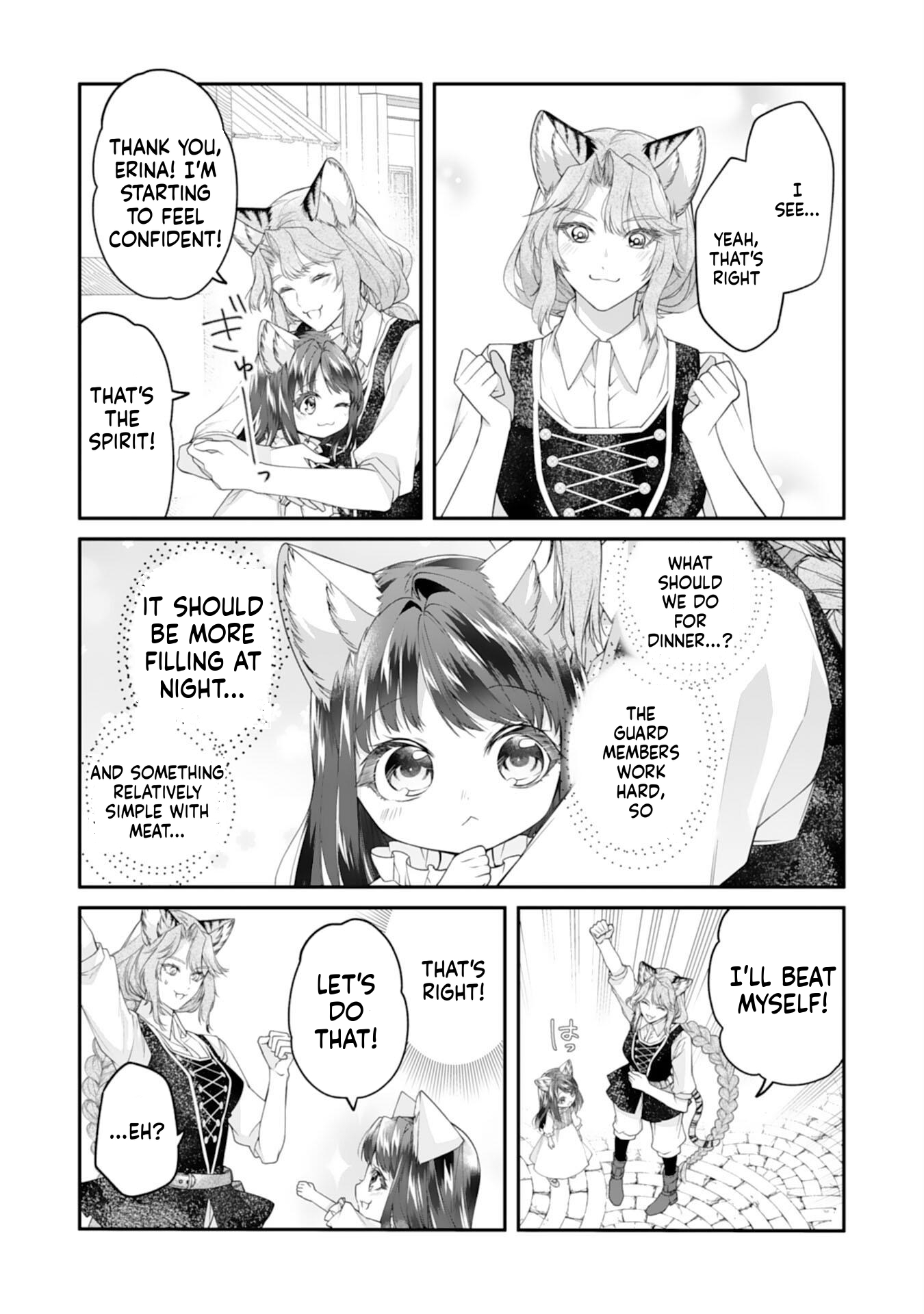 Neko Neko Little Girl's Heartfelt Meals: Cooking for the Fluffy Ones in Another World! Chapter 4 Page 14