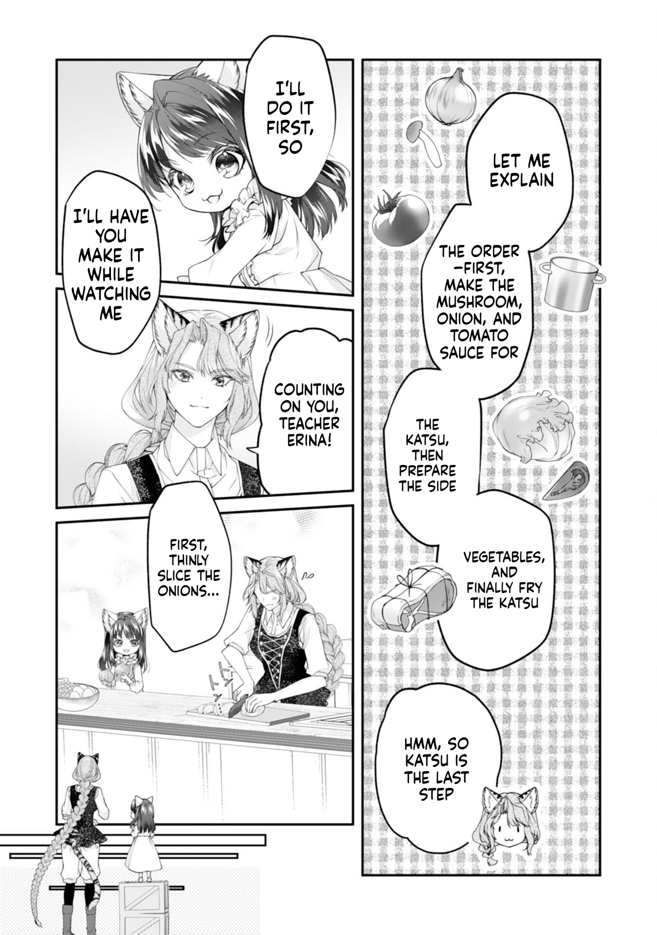 Neko Neko Little Girl's Heartfelt Meals: Cooking for the Fluffy Ones in Another World! Chapter 4 Page 16