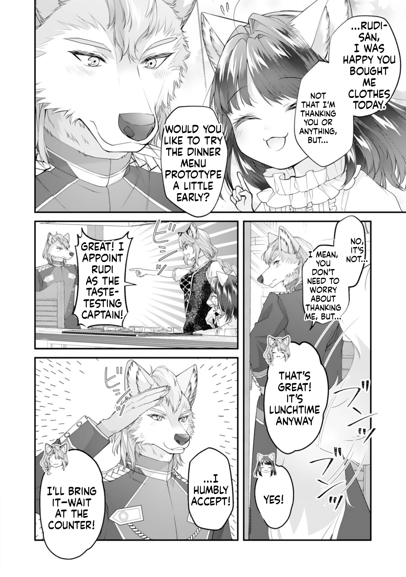 Neko Neko Little Girl's Heartfelt Meals: Cooking for the Fluffy Ones in Another World! Chapter 4 Page 21