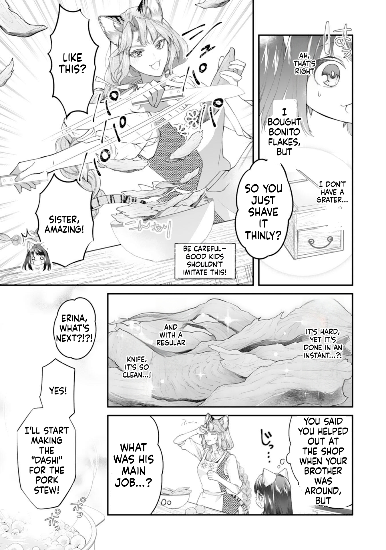 Neko Neko Little Girl's Heartfelt Meals: Cooking for the Fluffy Ones in Another World! Chapter 7 Page 4