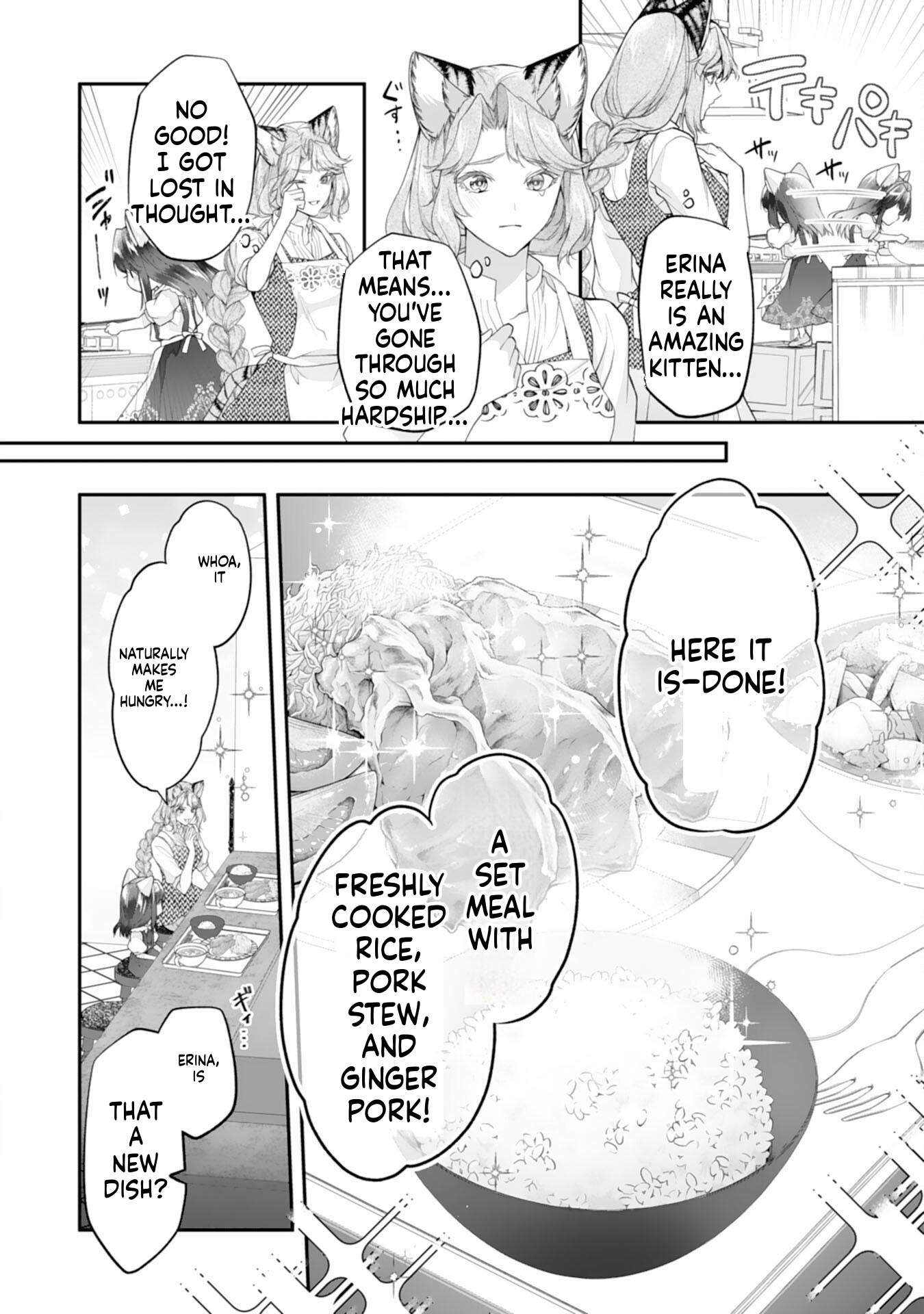 Neko Neko Little Girl's Heartfelt Meals: Cooking for the Fluffy Ones in Another World! Chapter 7 Page 9