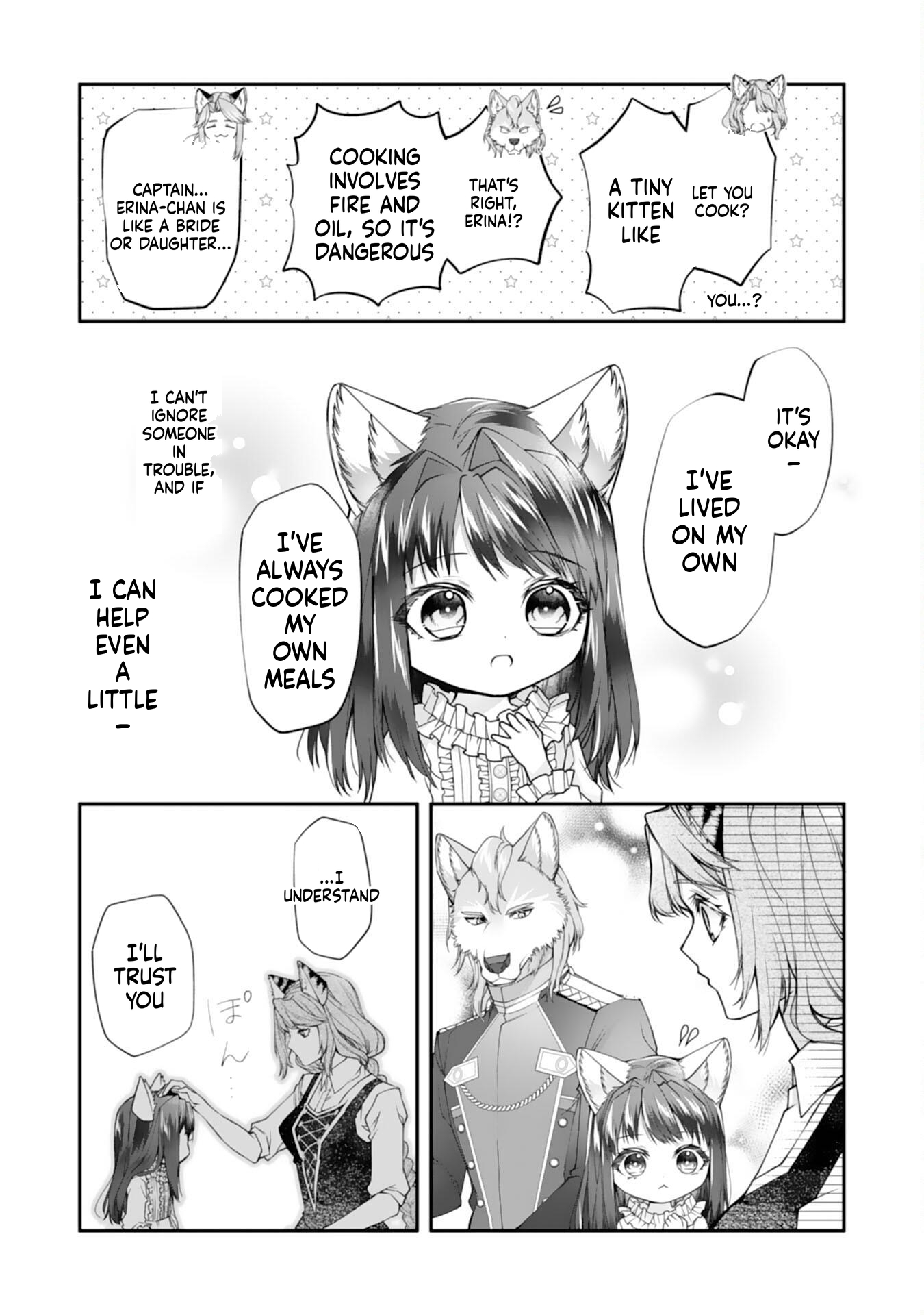 Neko Neko Little Girl's Heartfelt Meals: Cooking for the Fluffy Ones in Another World! Chapter 2 Page 25