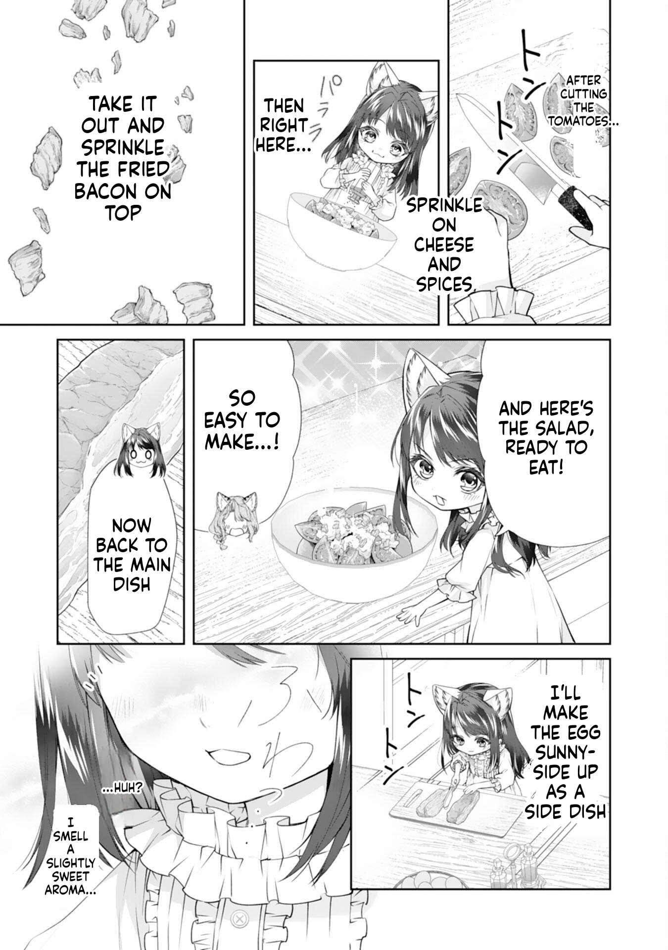 Neko Neko Little Girl's Heartfelt Meals: Cooking for the Fluffy Ones in Another World! Chapter 3 Page 4