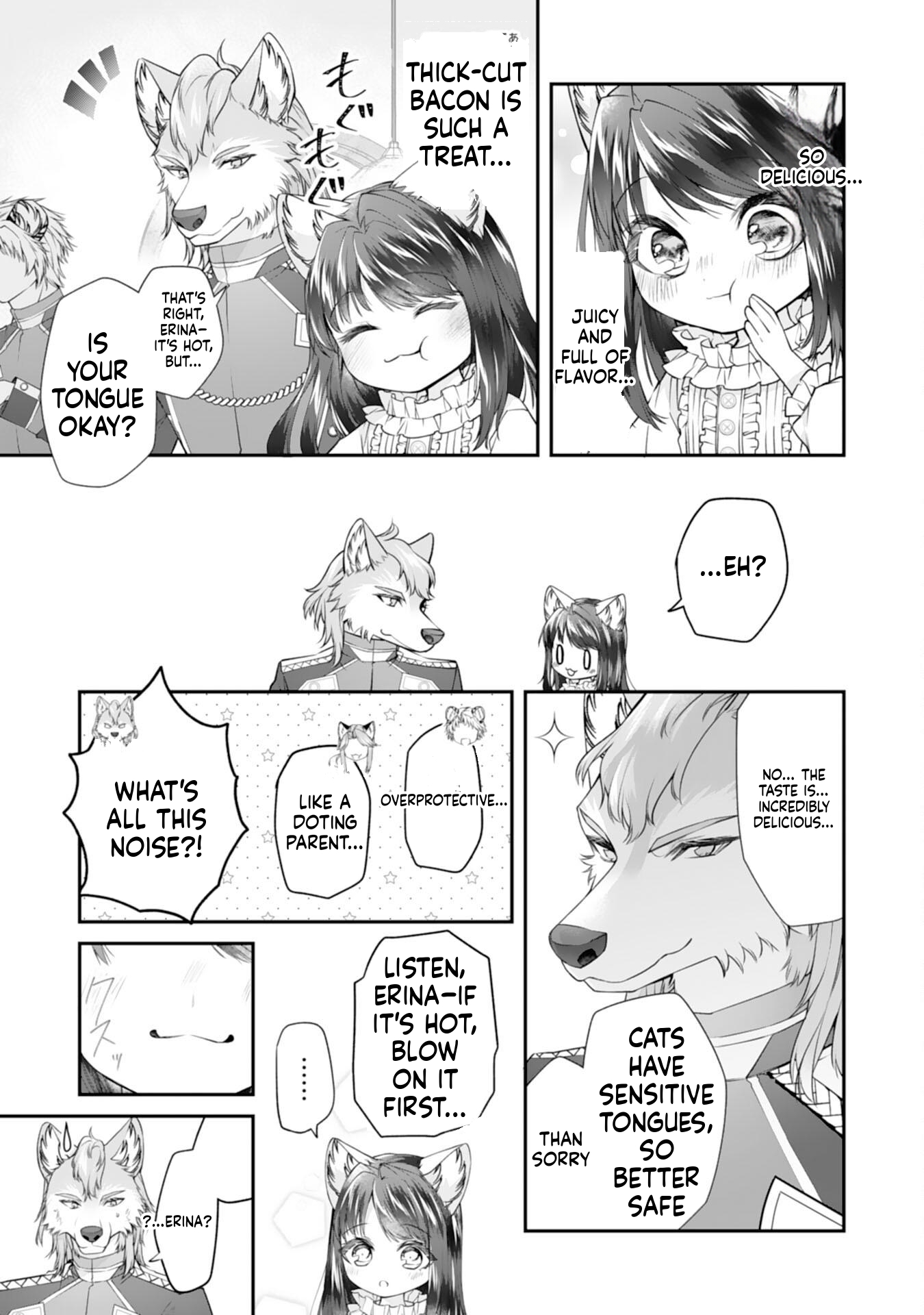 Neko Neko Little Girl's Heartfelt Meals: Cooking for the Fluffy Ones in Another World! Chapter 3 Page 10