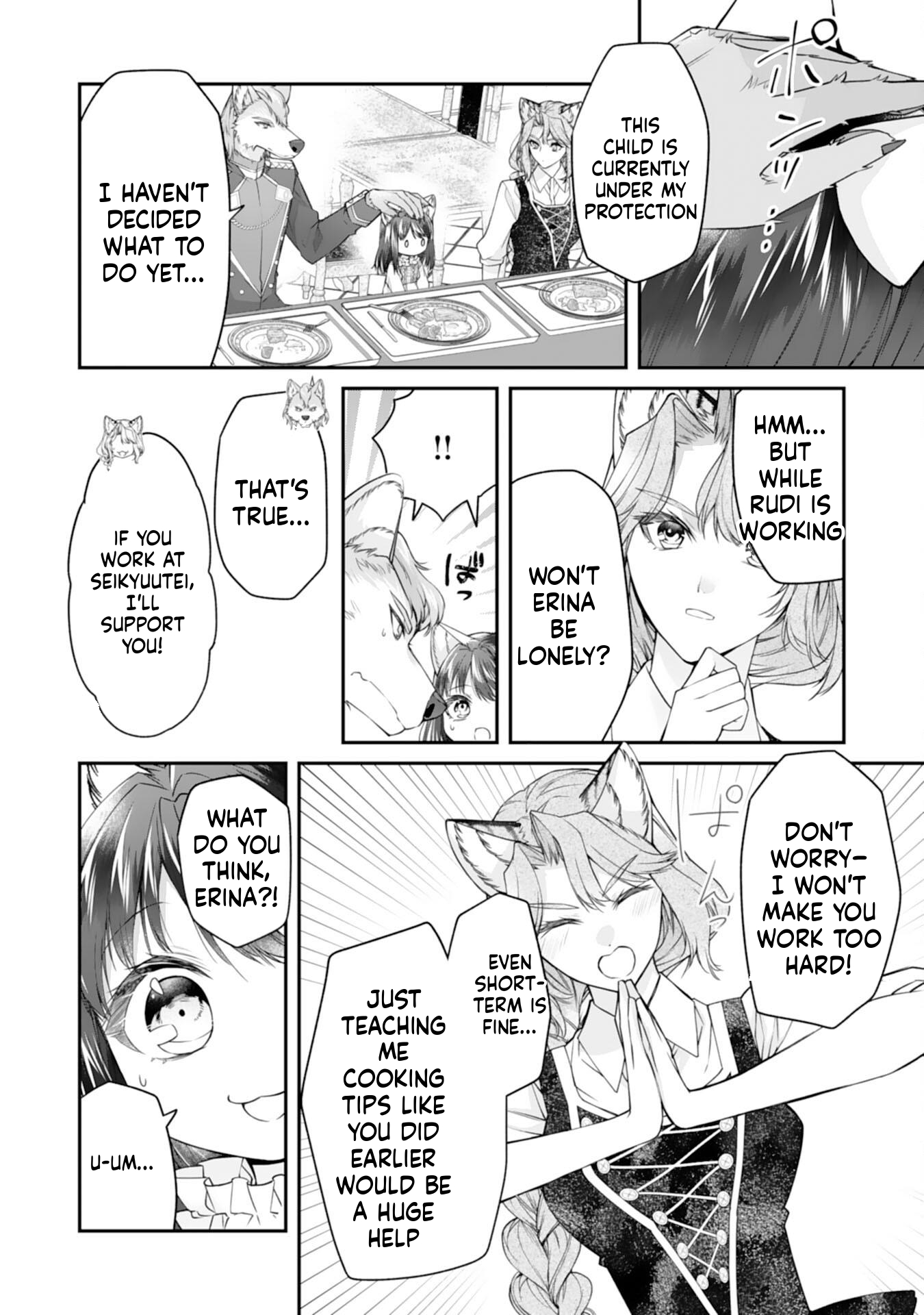 Neko Neko Little Girl's Heartfelt Meals: Cooking for the Fluffy Ones in Another World! Chapter 3 Page 13