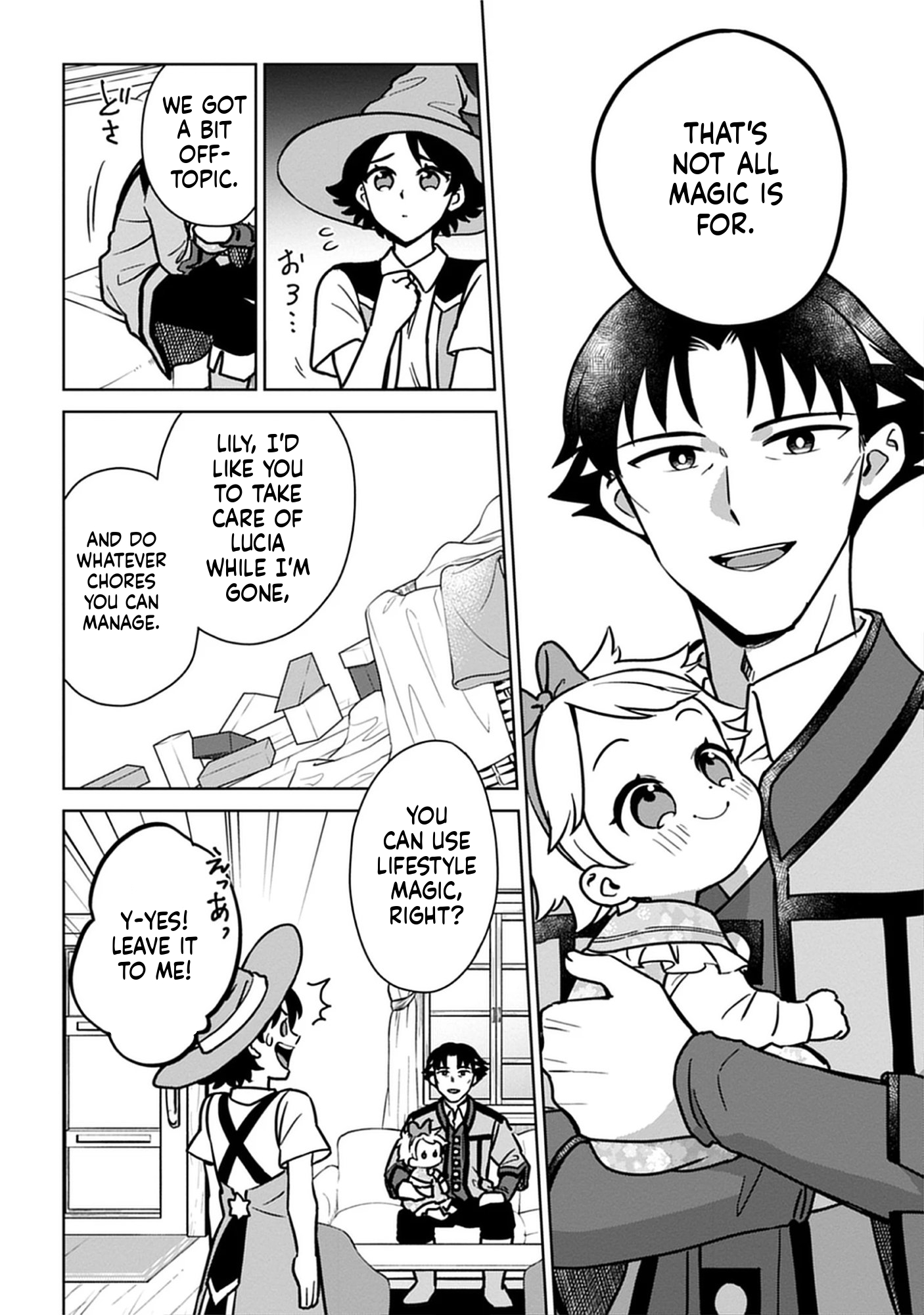 No Wife, No Problem: A Mage’s Life with His Beloved Daughter Chapter 5 Page 9