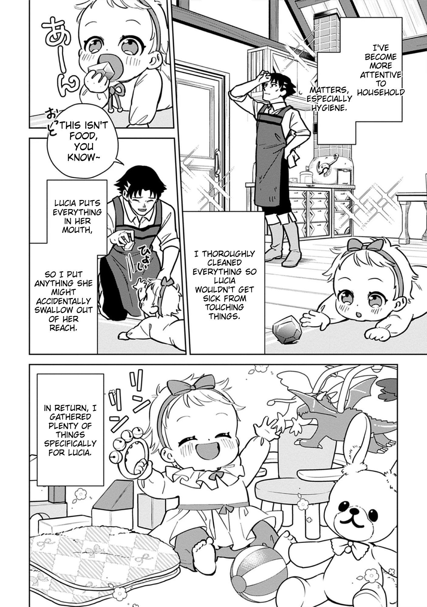 No Wife, No Problem: A Mage’s Life with His Beloved Daughter Chapter 3 Page 4