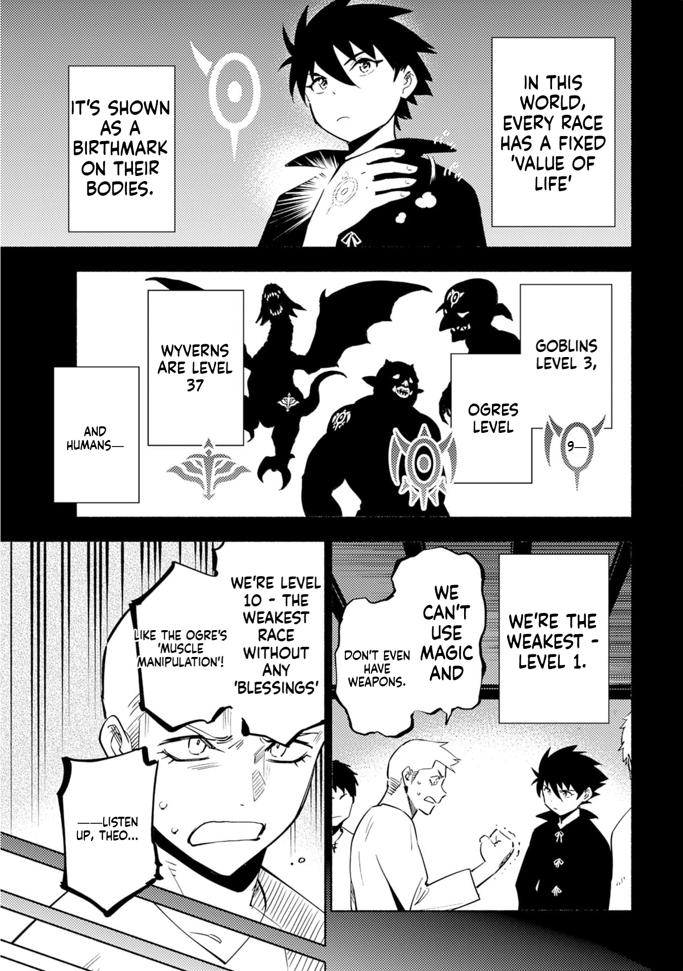 Only I Know About "Leveling Up" in This World Chapter 1 Page 12