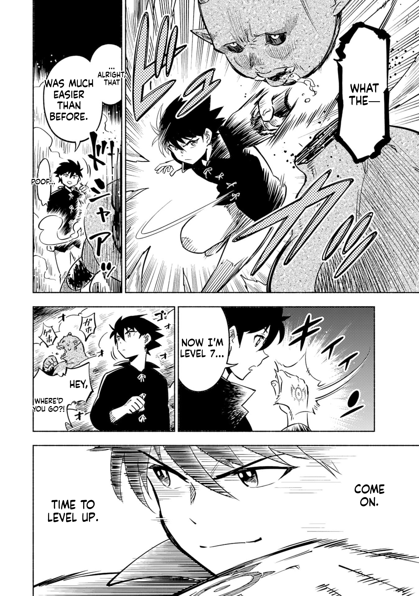 Only I Know About "Leveling Up" in This World Chapter 1 Page 31