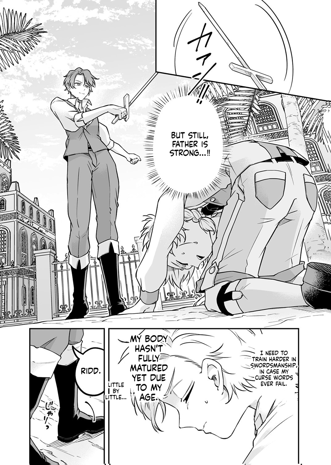 Since I Reincarnated as a Fallen Noble, I Will Master [Cursed Speech] to Save My Family Chapter 12 Page 11