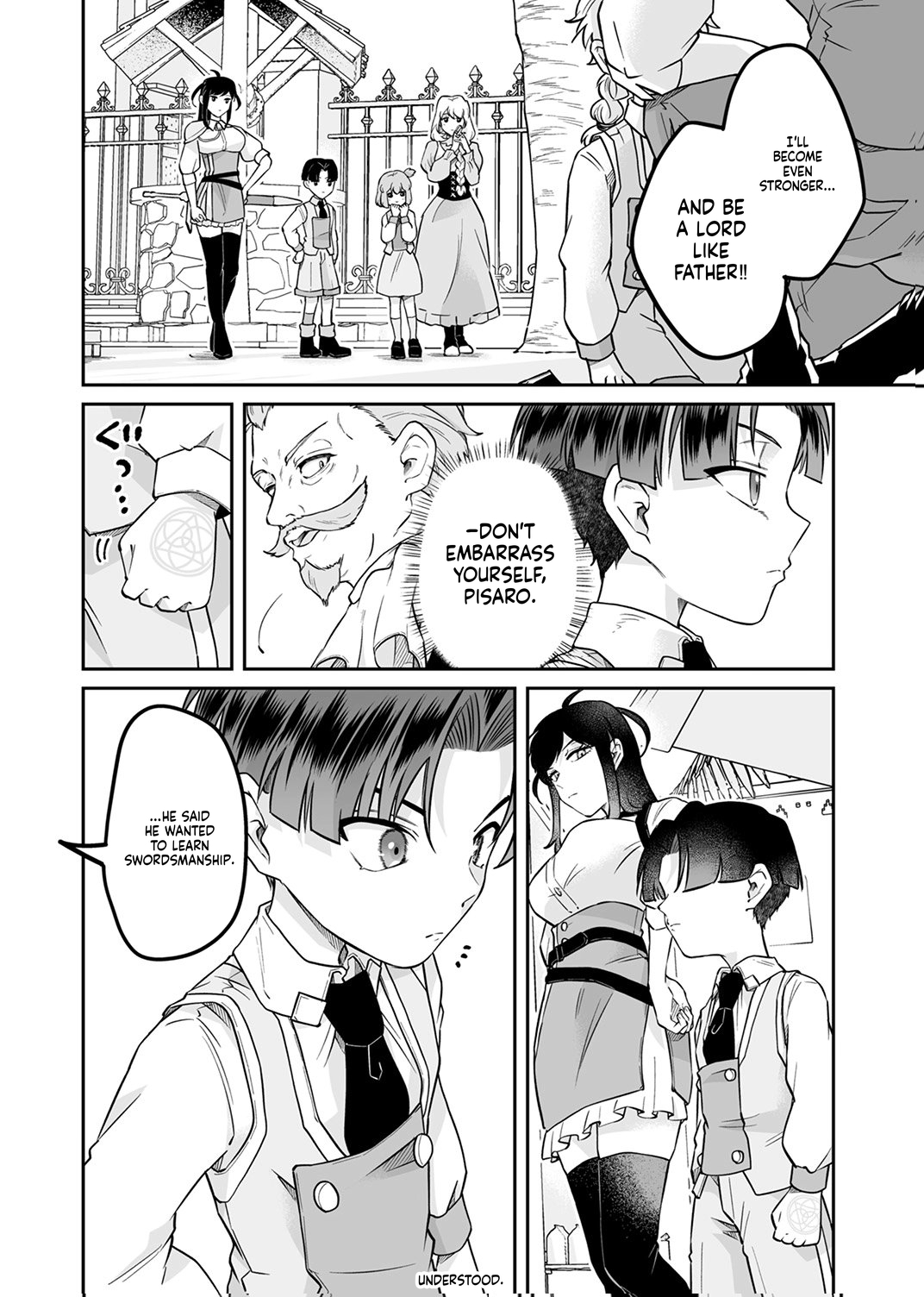 Since I Reincarnated as a Fallen Noble, I Will Master [Cursed Speech] to Save My Family Chapter 12 Page 13