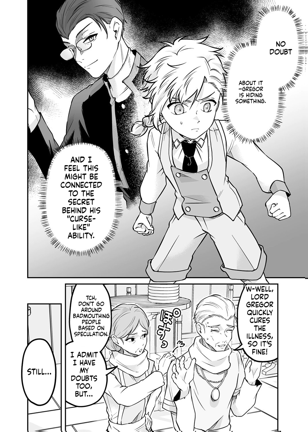 Since I Reincarnated as a Fallen Noble, I Will Master [Cursed Speech] to Save My Family Chapter 12 Page 27