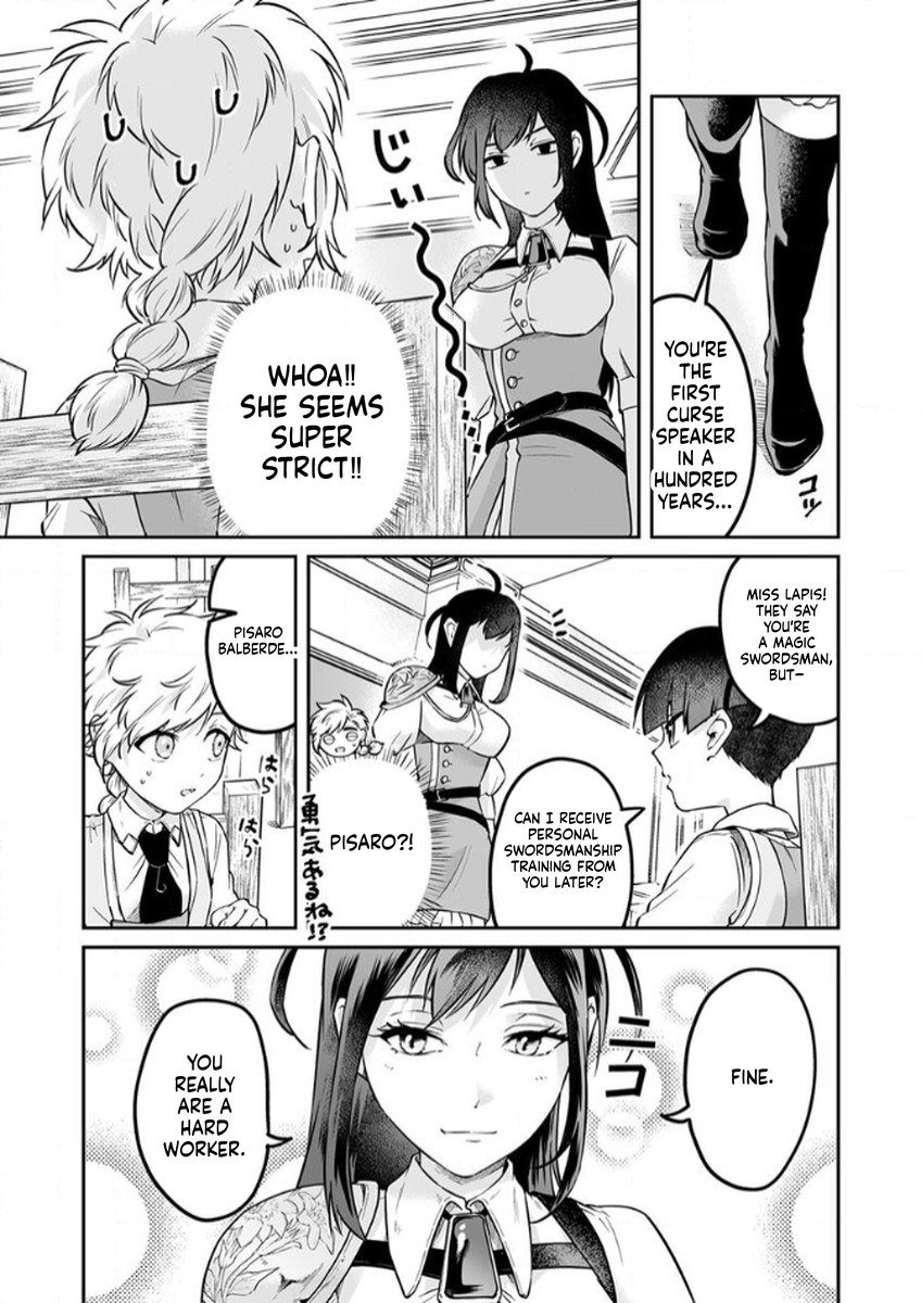 Since I Reincarnated as a Fallen Noble, I Will Master [Cursed Speech] to Save My Family Chapter 10 Page 12