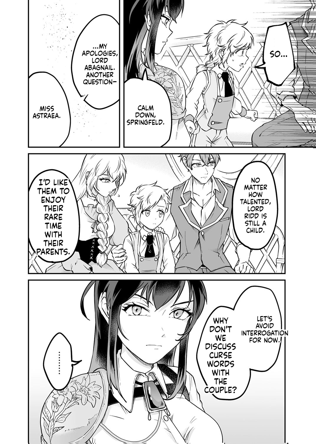 Since I Reincarnated as a Fallen Noble, I Will Master [Cursed Speech] to Save My Family Chapter 11 Page 27