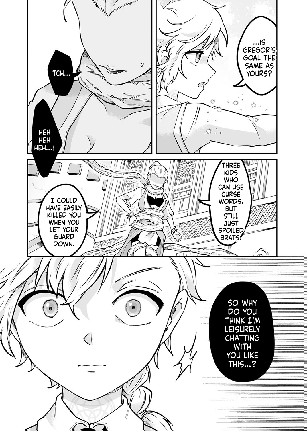Since I Reincarnated as a Fallen Noble, I Will Master [Cursed Speech] to Save My Family Chapter 13 Page 28