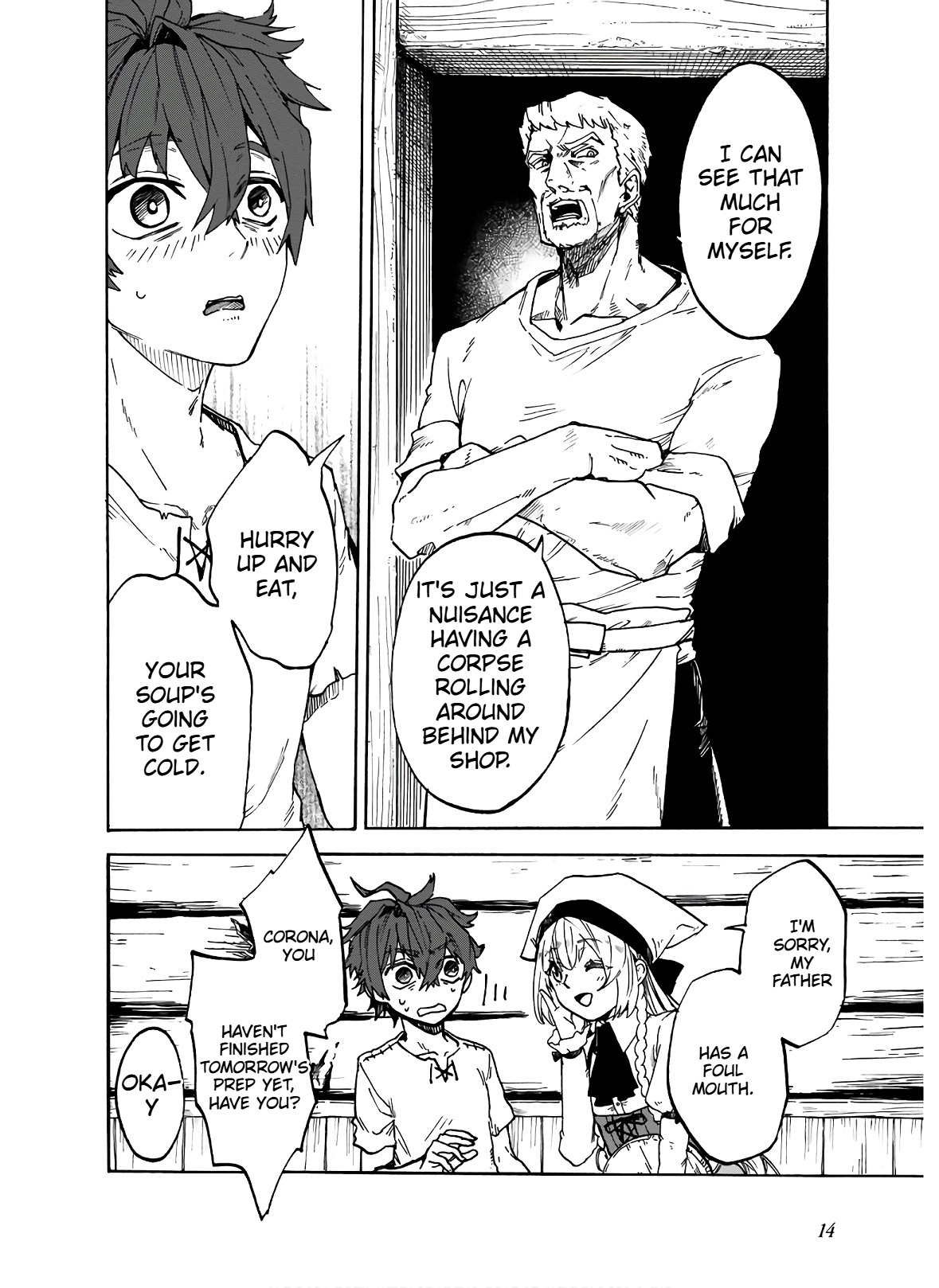 STARVATION AND REINCARNATION Chapter 1 Page 11