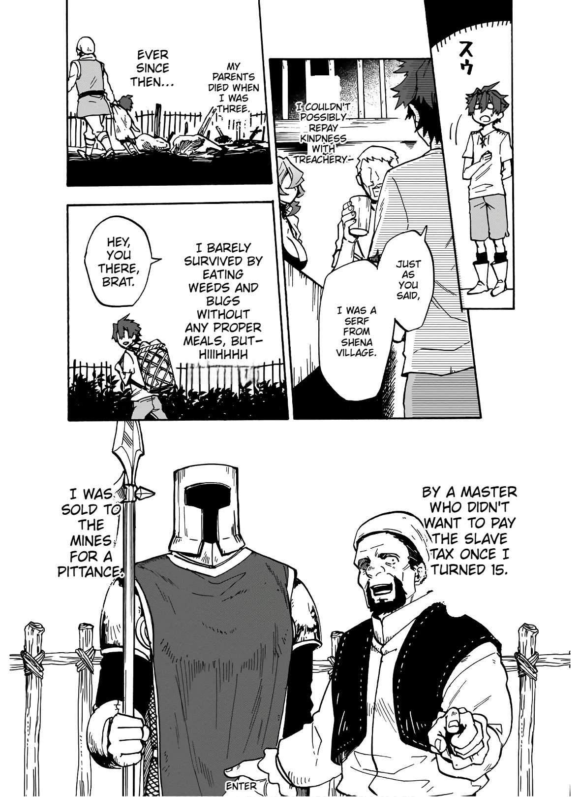 STARVATION AND REINCARNATION Chapter 2 Page 17