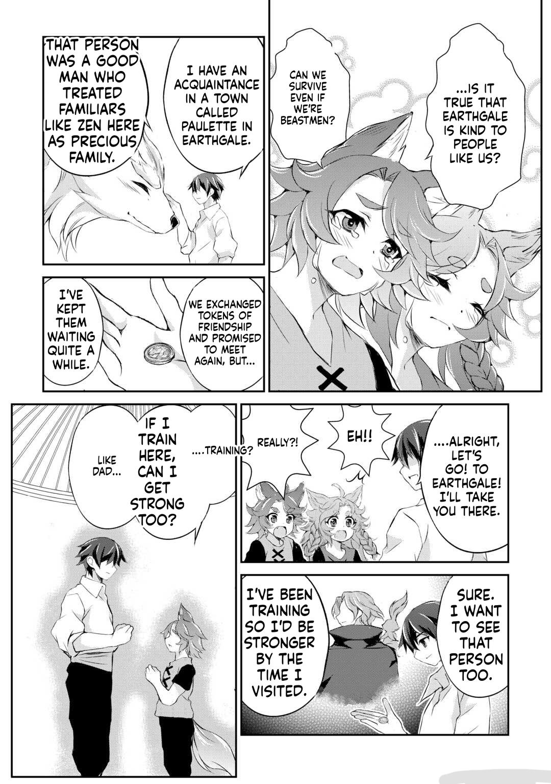 Take Good Care of What You Pick Up A Man Favored by a Wolf Pup: A Story of His Journey to Another World Chapter 4 Page 23