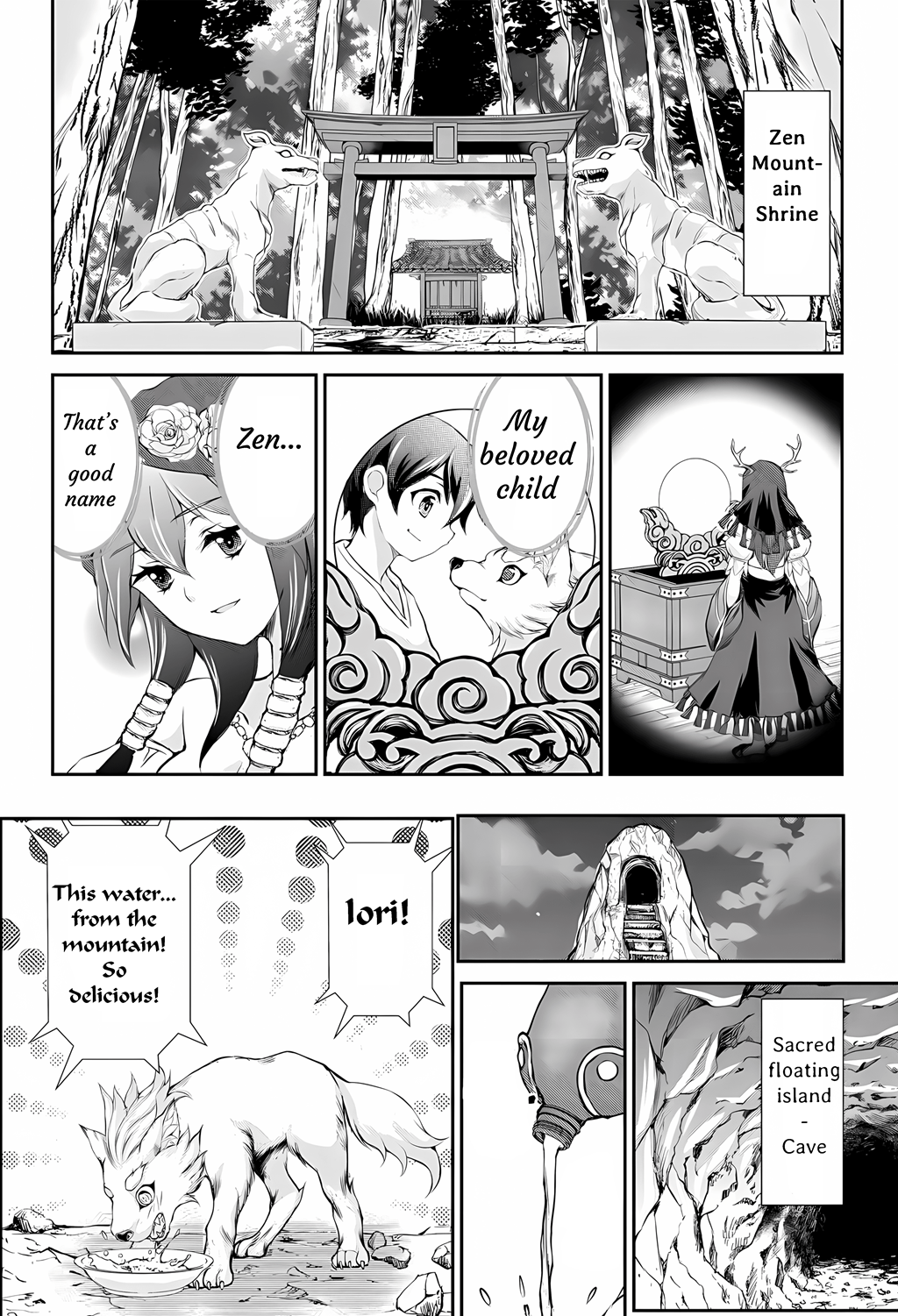 Take Good Care of What You Pick Up A Man Favored by a Wolf Pup: A Story of His Journey to Another World Chapter 2 Page 2