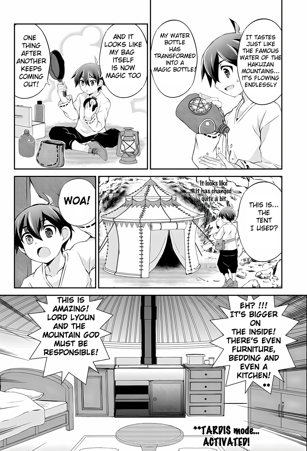Take Good Care of What You Pick Up A Man Favored by a Wolf Pup: A Story of His Journey to Another World Chapter 2 Page 3
