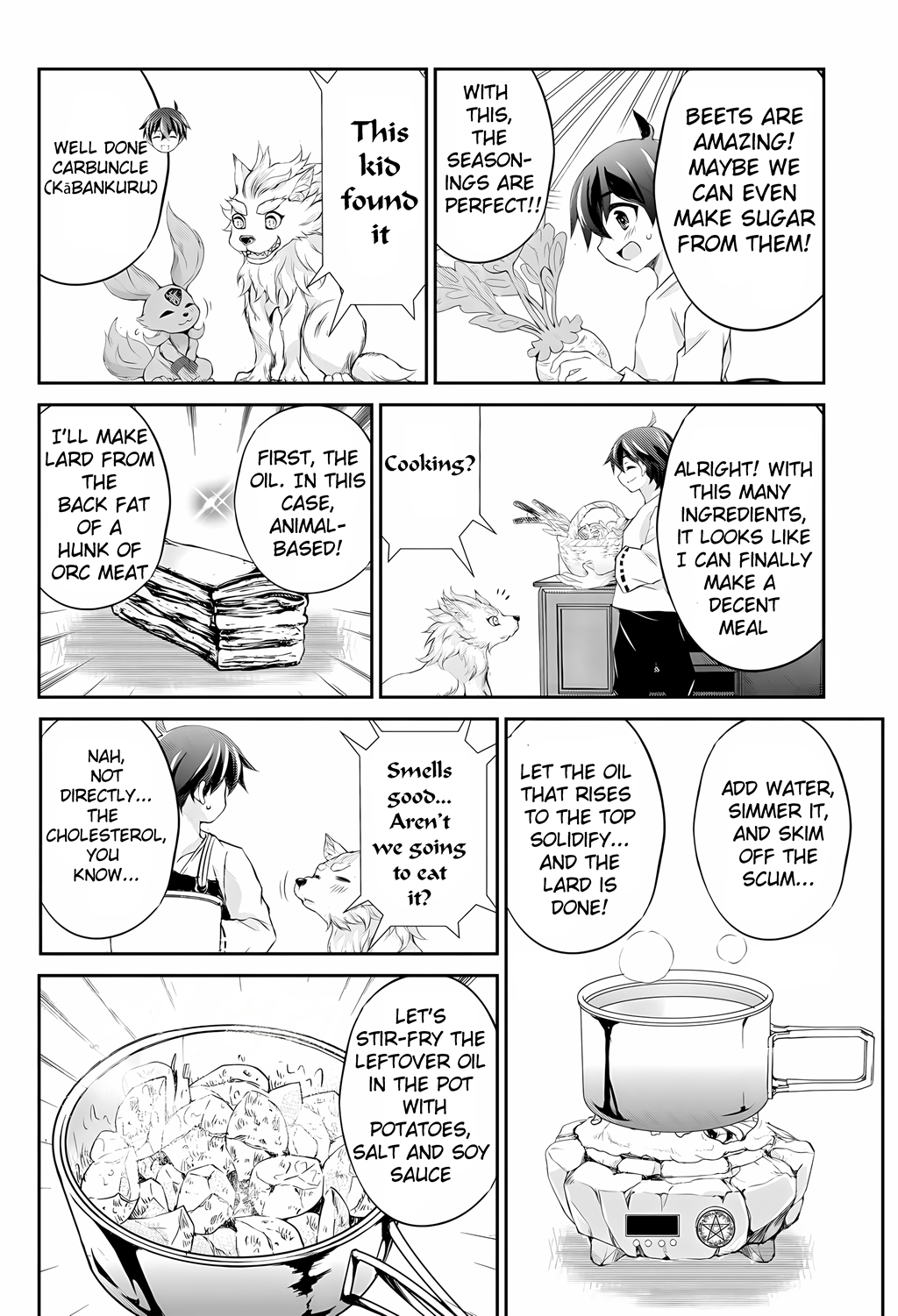 Take Good Care of What You Pick Up A Man Favored by a Wolf Pup: A Story of His Journey to Another World Chapter 2 Page 21