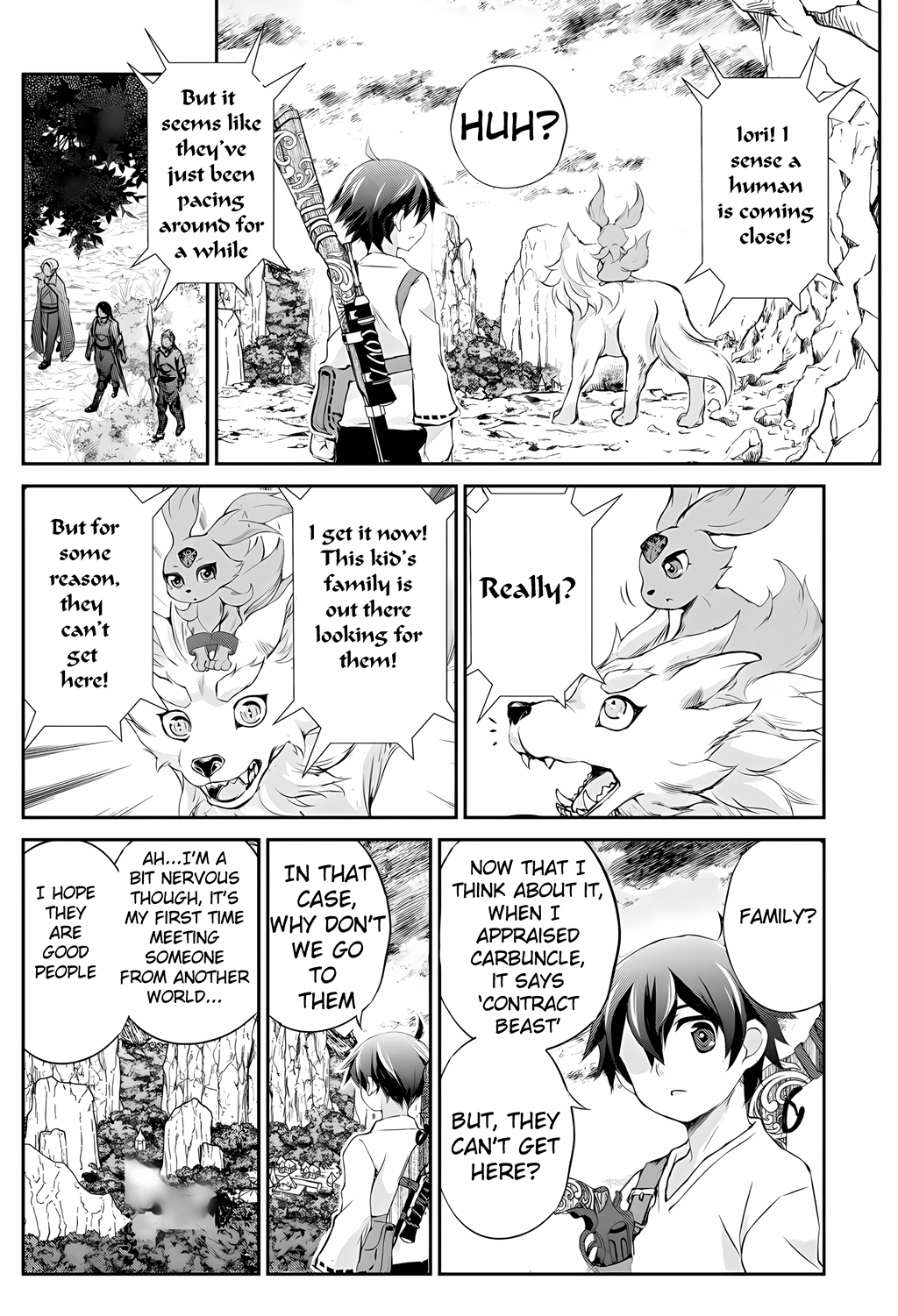 Take Good Care of What You Pick Up A Man Favored by a Wolf Pup: A Story of His Journey to Another World Chapter 2 Page 23