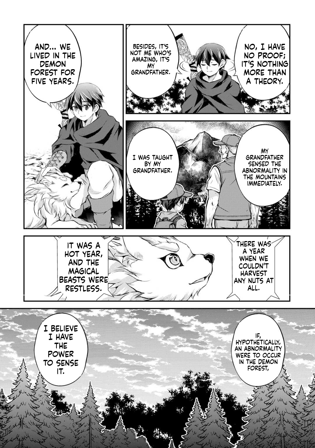 Take Good Care of What You Pick Up A Man Favored by a Wolf Pup: A Story of His Journey to Another World Chapter 11 Page 19