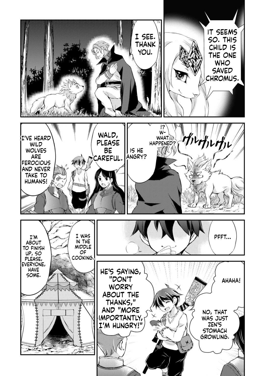 Take Good Care of What You Pick Up A Man Favored by a Wolf Pup: A Story of His Journey to Another World Chapter 3 Page 8